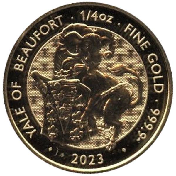 1/4 oz Gold Tudor Beasts Yale 2023 Bild von 1/4 oz Gold Tudor Beasts Yale 2023