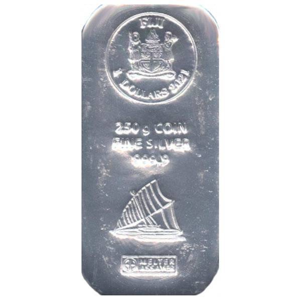 250 g Fiji Münzbarren Bild von 250 g Fiji Münzbarren