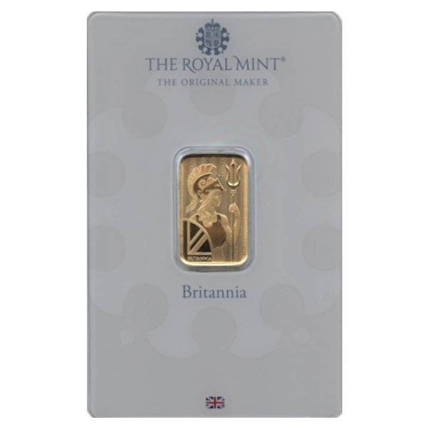 Bild von 5 g Goldbarren - The Royal Mint - Britannia