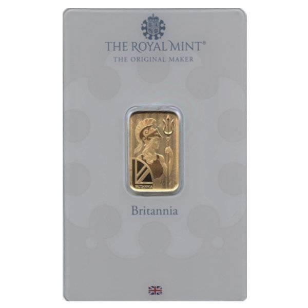 5 g Goldbarren - The Royal Mint - Britannia Bild von 5 g Goldbarren - The Royal Mint - Britannia