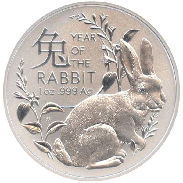 Bild von 1 oz Silber - Australien RAM Lunar Hase 2023