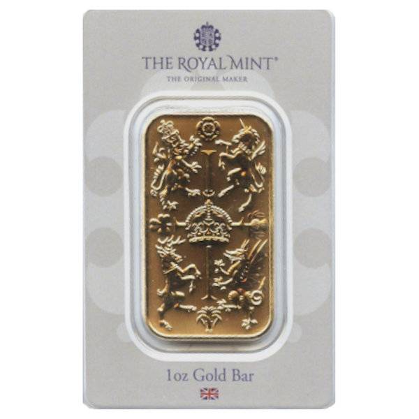 1 oz Goldbarren- The Royal Mint - Coronation Celebration Bild von 1 oz Goldbarren- The Royal Mint - Coronation Celebration
