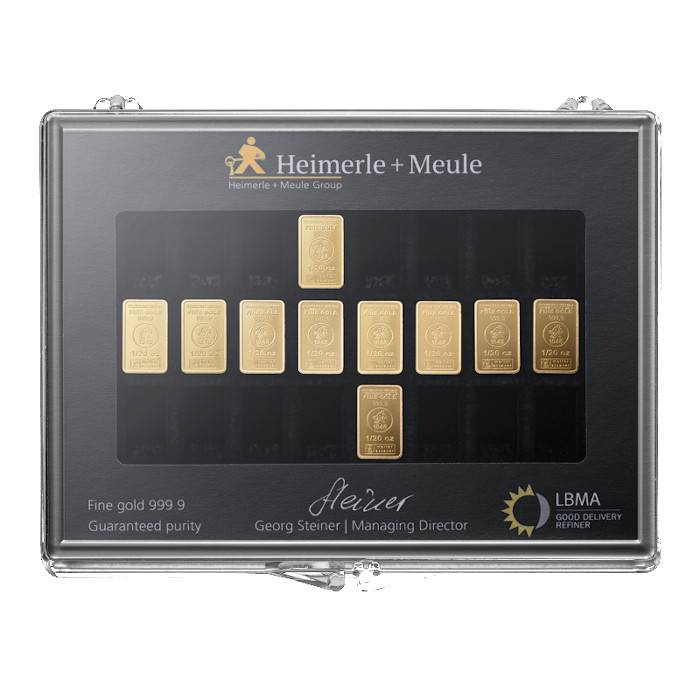 UnityBar Collection 10 x 1/20 Oz Bild von UnityBar Collection 10 x 1/20 Oz