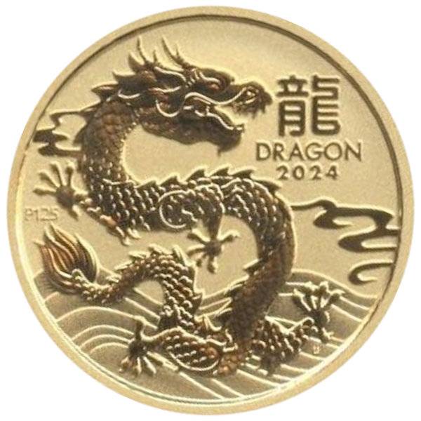 1/4 oz Lunar III - Drache 2024 Bild von 1/4 oz Lunar III - Drache 2024