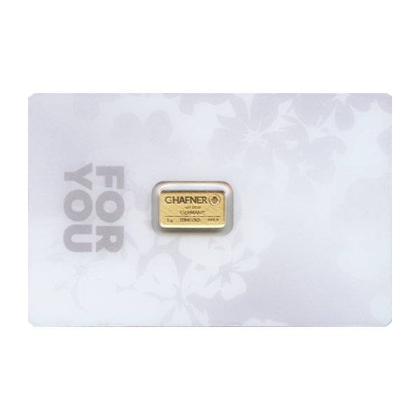 1 g For you - white - C.Hafner ceha Motivbarren Bild von 1 g For you - white - C.Hafner ceha Motivbarren
