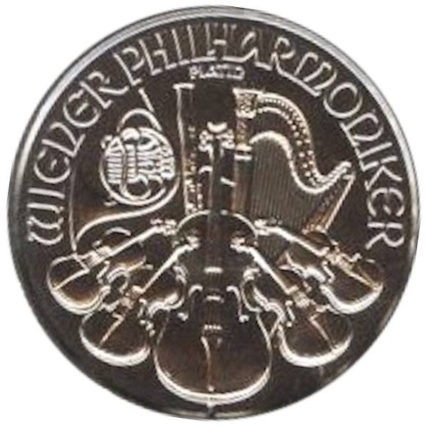 1/25 oz Philharmoniker Platin 2024 Bild von 1/25 oz Philharmoniker Platin 2024