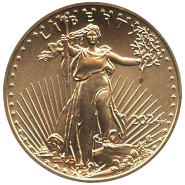 Bild von 1/4 oz American Eagle Gold 2024