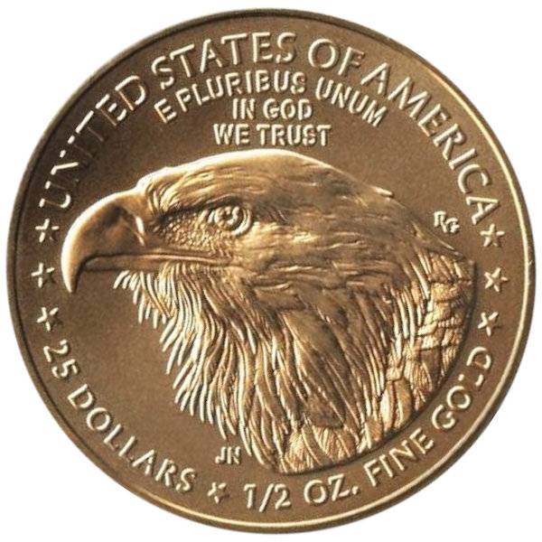 Bild von 1/2 oz American Eagle Gold 2024