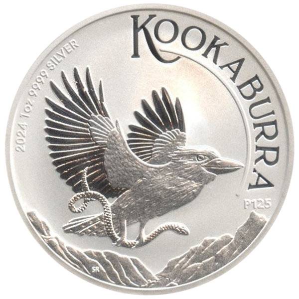 1 oz Silber Kookaburra - 2024 Bild von 1 oz Silber Kookaburra - 2024