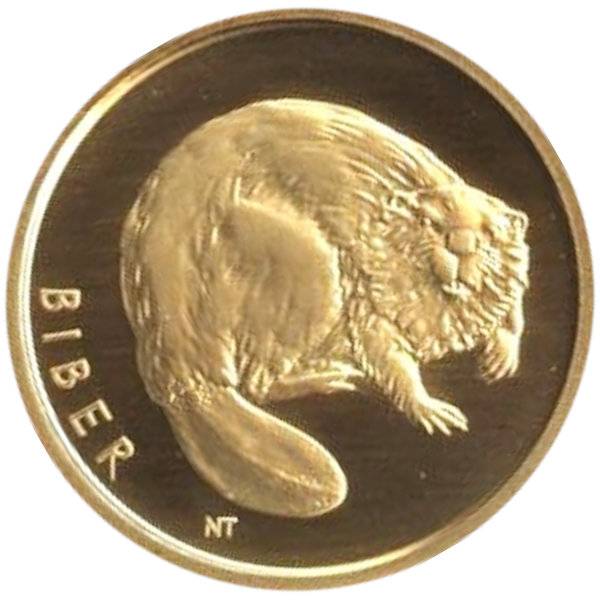 20 Euro Rückkehr der Wildtiere - Biber 2024 - A Bild von 20 Euro Rückkehr der Wildtiere - Biber 2024 - A