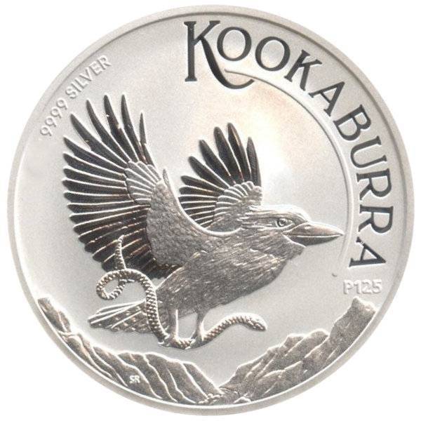 1 Kilo Silber Kookaburra - 2024 Bild von 1 Kilo Silber Kookaburra - 2024