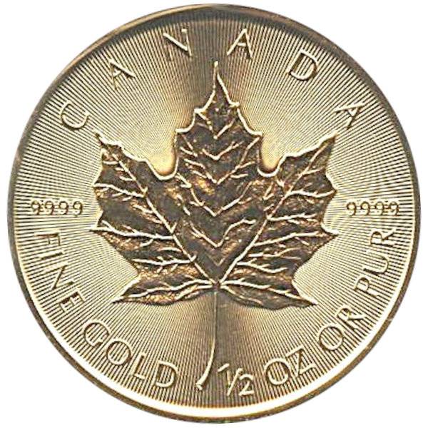 1/2 oz Maple Leaf Gold - 2025 Bild von 1/2 oz Maple Leaf Gold - 2025