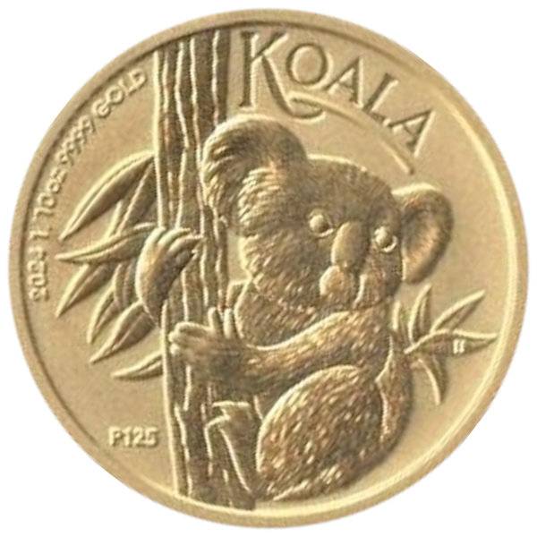 1/10 oz Gold Australien Koala 2024 Bild von 1/10 oz Gold Australien Koala 2024