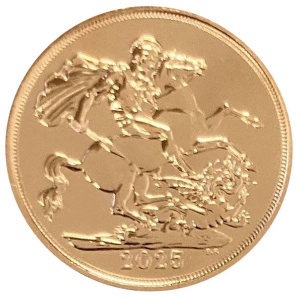 One Pound Sovereign King Charles 2025 Bild von One Pound Sovereign King Charles 2025