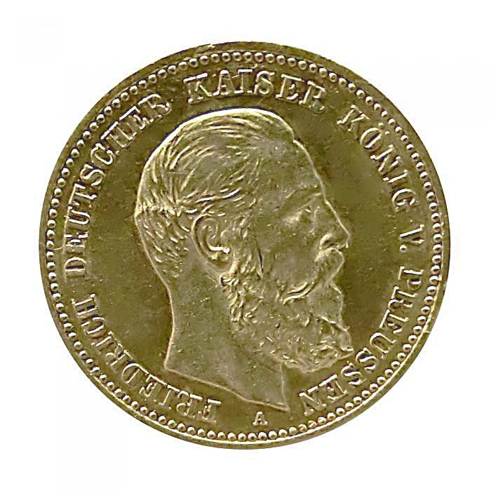 10 Mark Preussen Friedrich- 1888 A Bild von 10 Mark Preussen Friedrich- 1888 A