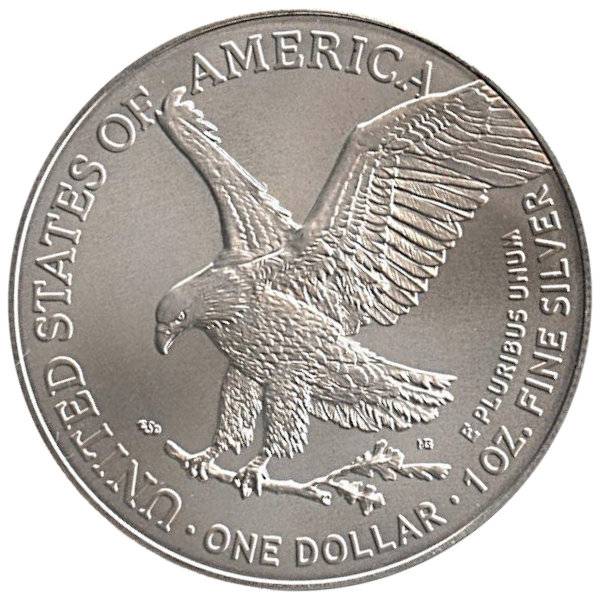 1 oz American Eagle Silber - 2025 - 19 % MwST Bild von 1 oz American Eagle Silber - 2025 - 19 % MwST