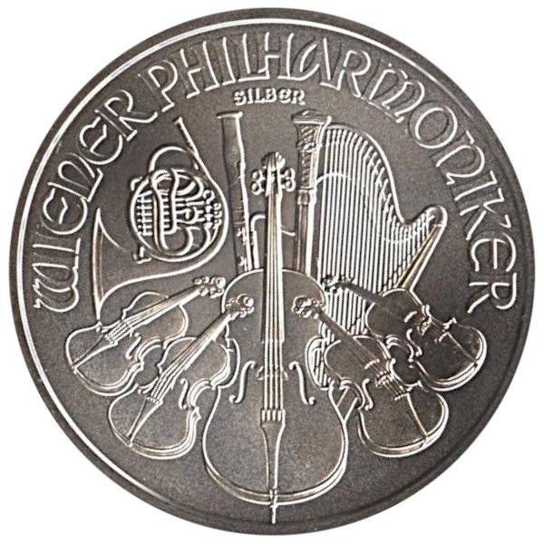 Bild von 1 oz Philharmoniker Silber - 2025 - 19% MwST