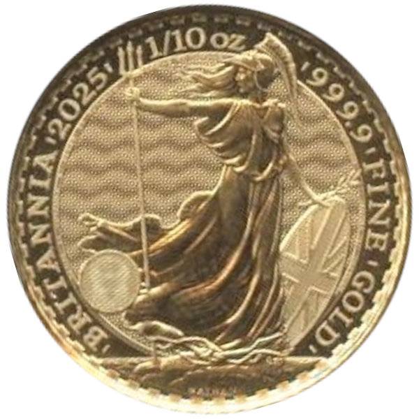 Bild von 1/10 oz Britannia Gold - 2025