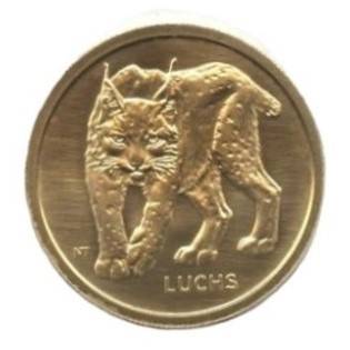 20 Euro Rückkehr der Wildtiere - Luchs 2025 - D Bild von 20 Euro Rückkehr der Wildtiere - Luchs 2025 - D