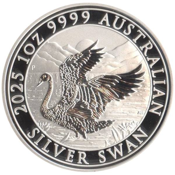 Bild von 1 oz Silber Australien Schwan 2025 -19% MwSt.