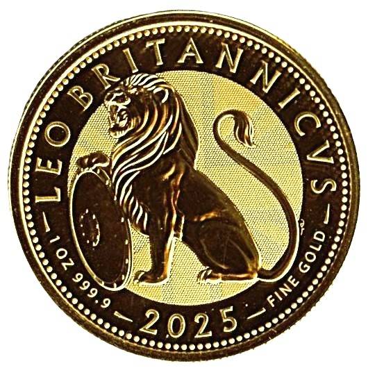 Bild von 1 oz Gold British Lion 2025