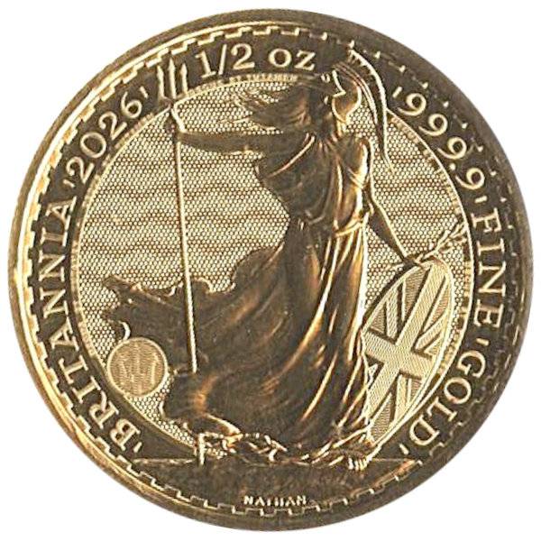 Bild von 1/2 oz Britannia Gold - 2026