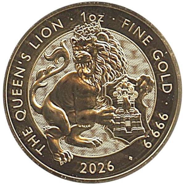 Bild von 1 oz Gold Tudor Beasts Queen´s Lion 2026