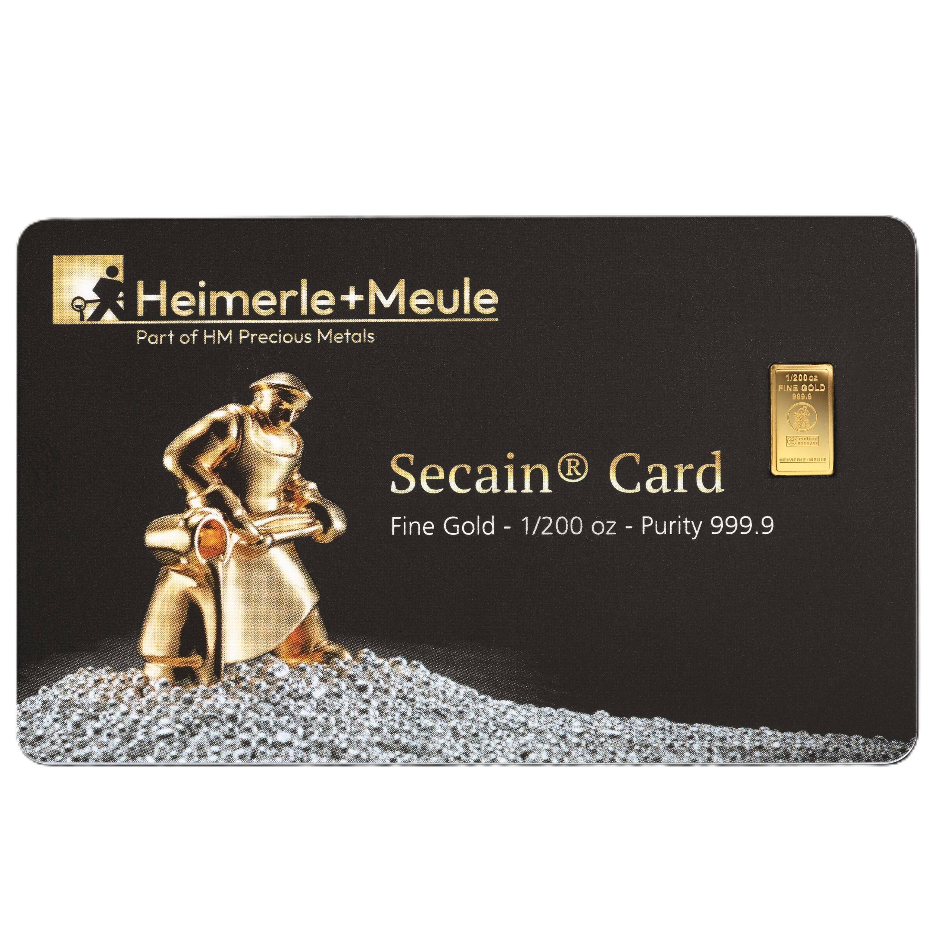 Bild von SecainCard 1/200 Oz H+M - 2th Wahl