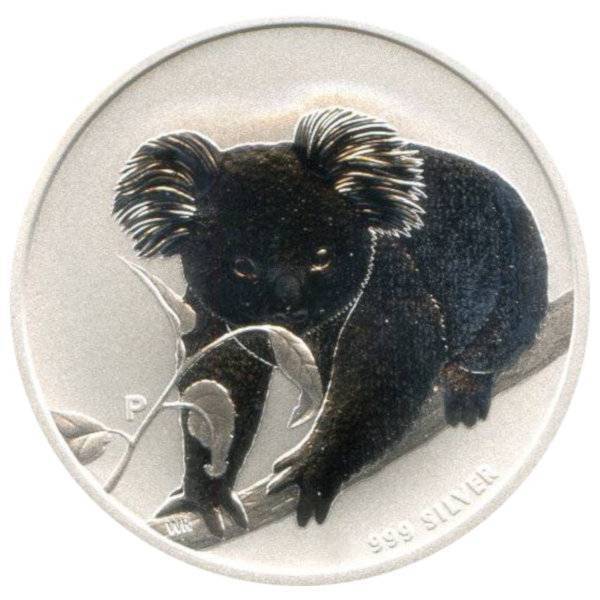 Bild von 10 oz Silber Koala - 2010 - D