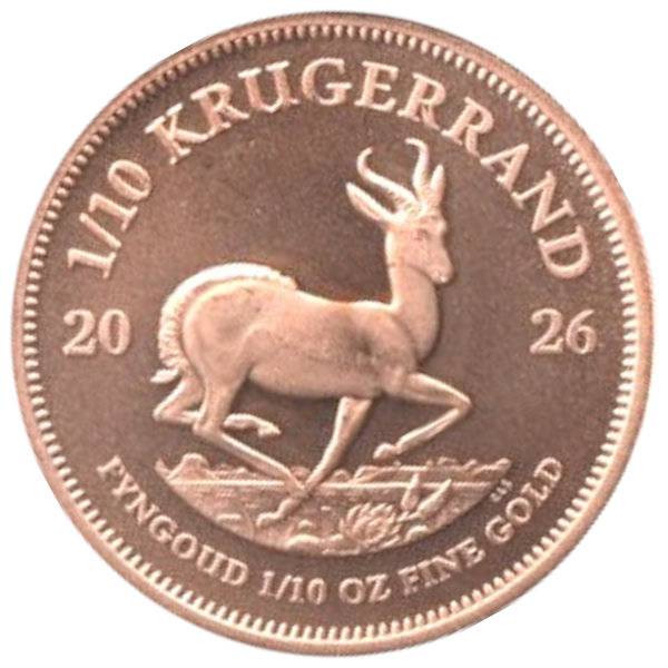 Bild von 1/10 oz Krügerrand Gold - 2026