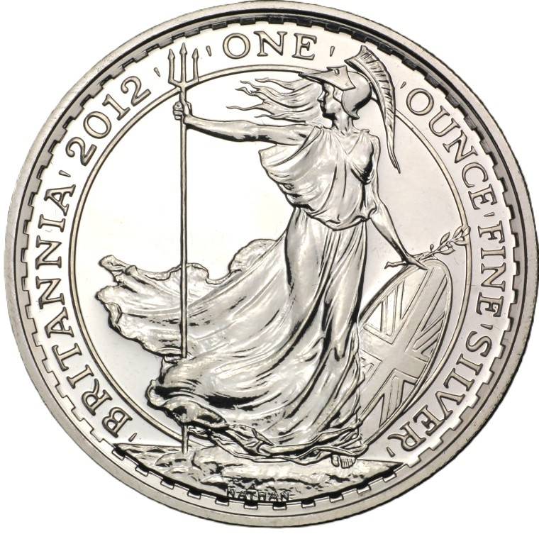 Bild von 1 oz Silber Britannia - 2012