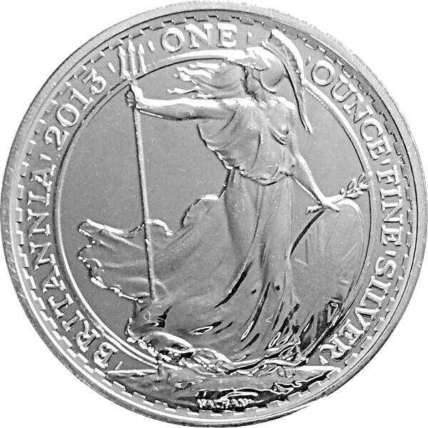 Bild von 1 oz Silber Britannia - 2013