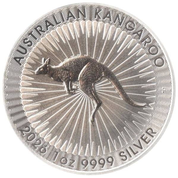 Bild von 1 oz Kangaroo Perth Mint Silber - 2026 - 19% MwST
