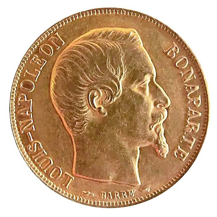 Bild von 20 Francs Goldmünze Louis-Napoleon - diverse