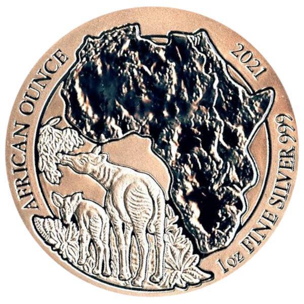 Bild von 1 oz Ruanda Okabi 2021 - differenzbesteuert