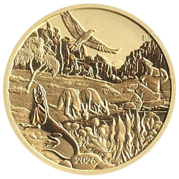 Bild von 1 oz Gold Wonders of Australia - The Outback 2026