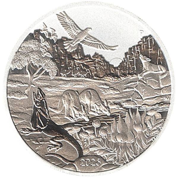 Bild von 1 oz Silber Wonders of Australia - The Outback 2026