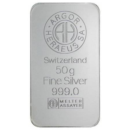 Bild von 50 g Silberbarren - diverse - D