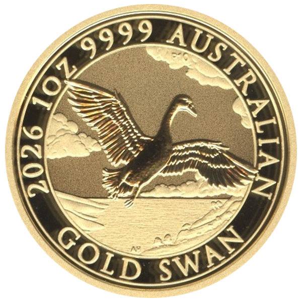 Bild von 1 oz Gold Australien Schwan 2026