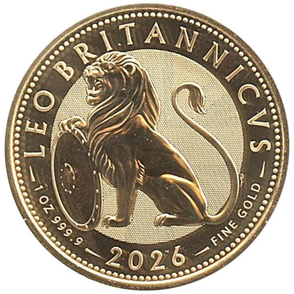 Bild von 1 Unze Gold - British Lion 2026