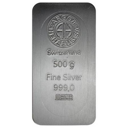 Bild von 500 g Silberbarren - Diverse - 19% MwSt.