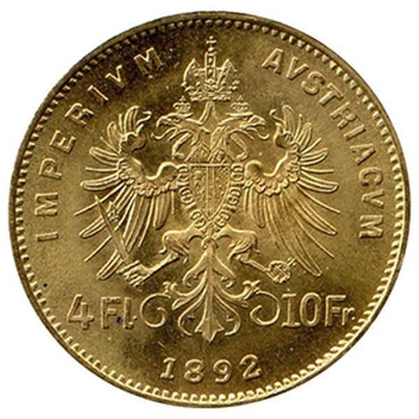Bild von 4 Florin/Gulden Österreich - NP