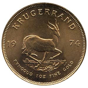 Bild von 1 oz Krügerrand Gold - diverse