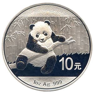 Bild von China Silber Panda
