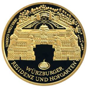 Bild von 100 Euro - 2010 Würzburg - A - in der Schatulle mit Zertifikat