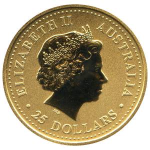 Bild von 1/4 oz Lunar I - Affe 2004