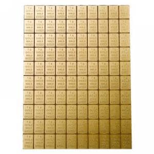 Bild von 100 g Tafelbarren Gold - Valcambi