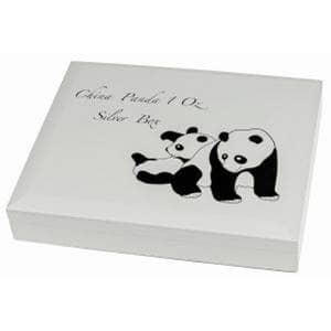 Bild von Münzbox für 40 x 1 Oz Silbermünzen China Panda