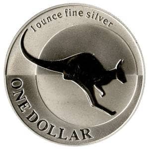 Bild von 1 oz Kangaroo Silber – 2004 - SL