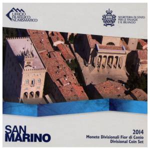 Bild von Kursmünzensatz San Marino 2014 3,88 € stgl